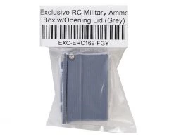Exclusive RC Military Ammo Box w/Opening Lid (Grey) -Exclusive RC Sales Shop exc erc 10 9005 fgy 2