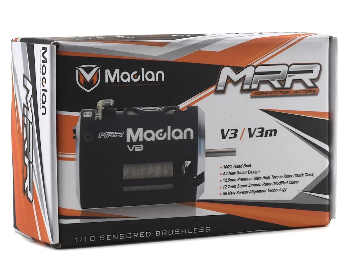 Maclan MRR V3 Competition Sensored Brushless Motor (13.5T) 2 Maclan MRR V3 Competition Sensored Brushless Motor (13.5T) - Image 2