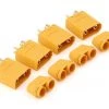 Maclan XT90 Connectors (4 Male) (Yellow)