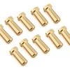Maclan Max Current 5mm Low Profile Gold Bullet Connectors (10)